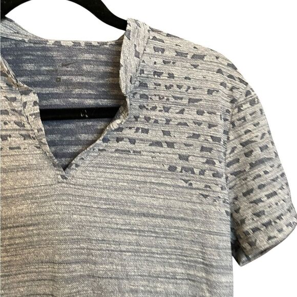 Nike Women's Zonal Cooling Tee Blue - Picture 3 of 7